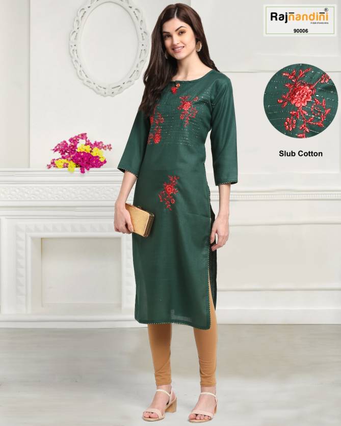 Rajnandini Print 33 Latest Ethnic Wear Cotton Designer Kurti Collection